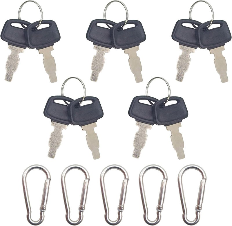 Strongthium Generator Key Replacement for Honda GX390 GX340 Predator Wen Powermate 420 cc 13hp 35111-880-013 35111-880-003 Engine Ignition Switch x10 - Image 1